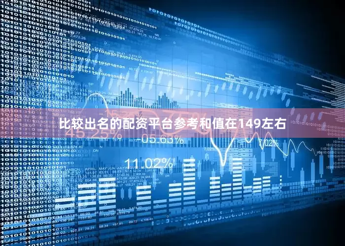 比较出名的配资平台参考和值在149左右