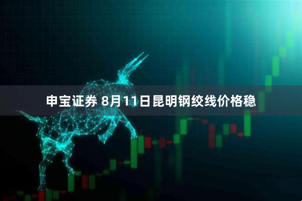 申宝证券 8月11日昆明钢绞线价格稳